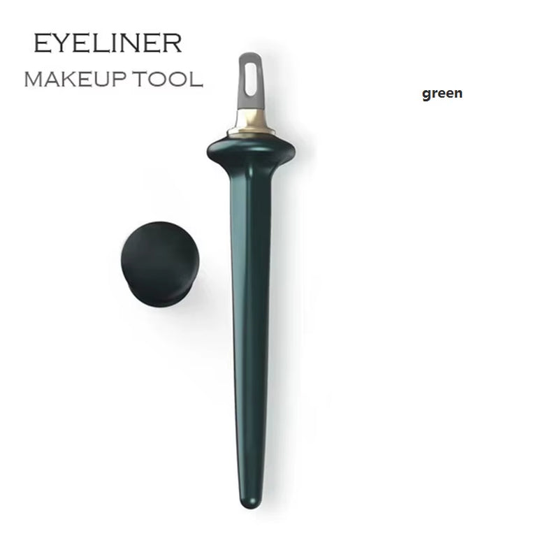 Easy No-Skip Eyeliner Tool for Long Lasting Liquid Eyeliner Silicone Eyeliner Brush Pen for Different Eye Makeup Style Tool