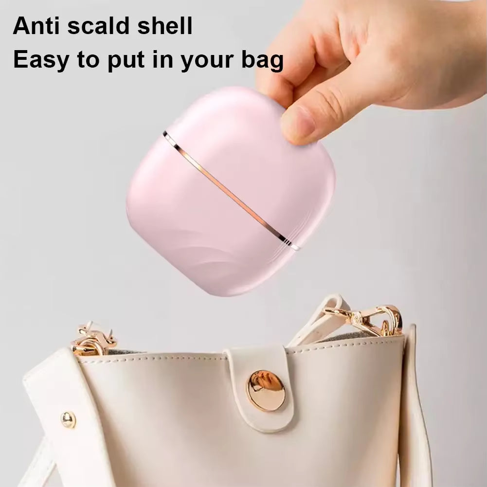 Cordless Hair Straightener Brush 3 Temp Adjustable Fast Heating Electric Hot Brush Hair Straightening Styling Detangling Comb