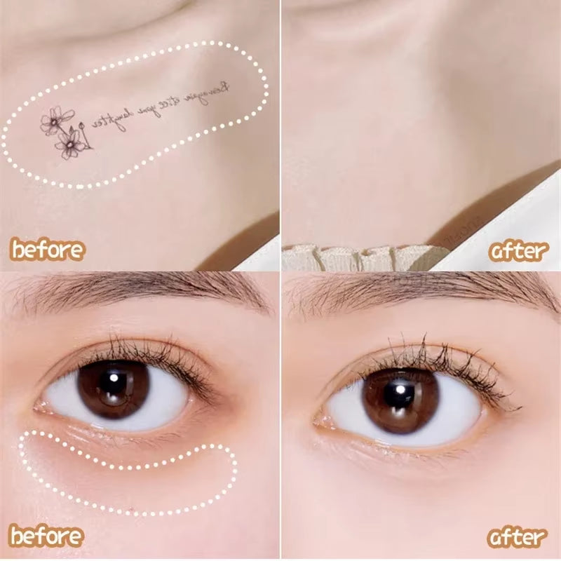 Lying Silkworm Full Cover Concealer Cover Stick Pencil Conceal Spot Blemish Foundation Waterproof Eyebrow Lip Contouring Makeup